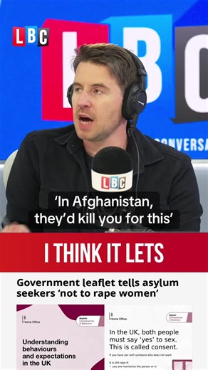 Gulwali Passarlay, British-Afghan activist and former refugee, says asylum seekers know ‘not to rape women', but that they think they can get away with it in the UK. #lbc #uknews #asylum #immigration