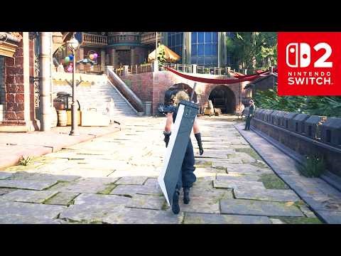 Final Fantasy 7 Rebirth Exclusive Nintendo Switch 2 Gameplay