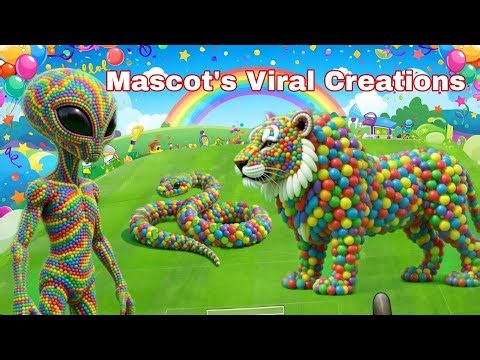 Animal Mascot Vibrato: Funny Animal Transformations with Alien, Snake & Tiger