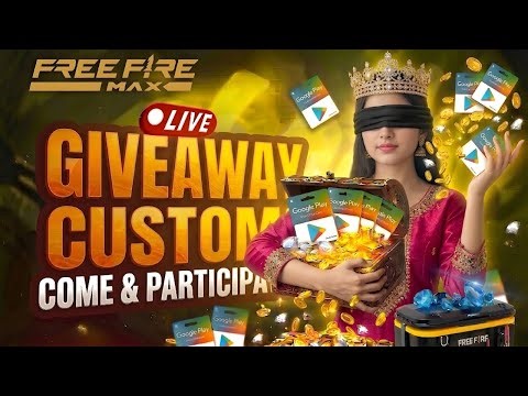 Free Fire Live Giveaway 2026 💎 | Redeem Code & Live Rewards 🎁✨