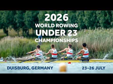 LIVE - 2026 World Rowing Under 23 Championships - DAY 1 MORNING