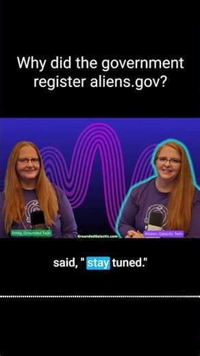 The U.S. government registered aliens.gov and alien.gov in March 2026. Do you believe now?