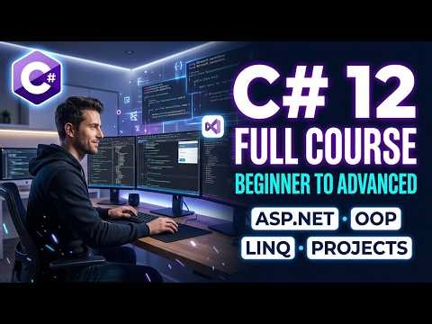 Complete C# Programming Course 2026 | Learn OOP, LINQ, WinForms & ASP.NET Core