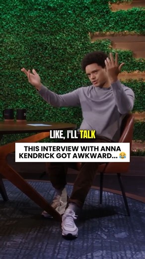 This interview got awkward fast! 😂 #AnnaKendrick #TrevorNoah #interview | Trevor Noah