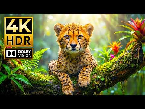 Epic Animal World in 4K HDR | Ultra-Real Wildlife in Dolby Vision 120FPS for OLED TVs