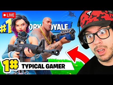🔴 LIVE! - TYPICAL GAMER plays FORTNITE ALL NIGHT!