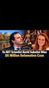 Ex-MIT Scientist Wins $6 Million Defamation Verdict After Five-Year Legal Battle