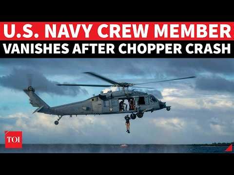 U.S Navy Personnel Captured By Iran? After Chopper Crash In Arabian Sea, Crew Member Yet To Be Found
