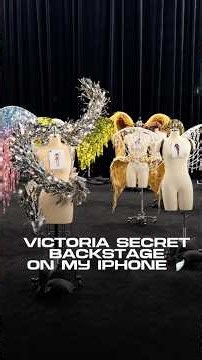 Exclusive backstage access to the Victoria’s Secret Fashion Show 2026 🪽