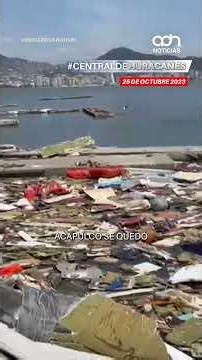 A tres años de "Otis", la tragedia que marcó a Acapulco