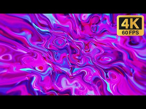 Colorful Liquid Flow Background – Abstract Fluid Motion | 8 Hours 4K 60FPS