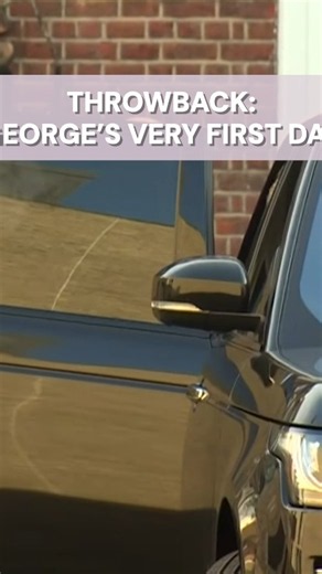 Throwback: Prince George's First, First, Day