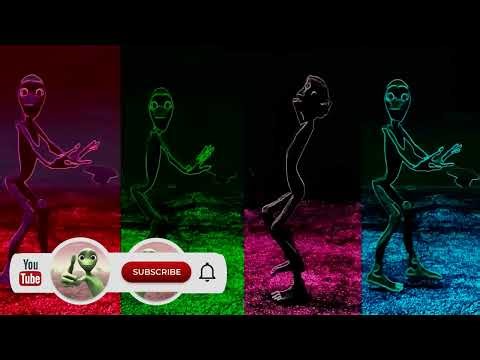 COLOR DANCE CHALLENGE 🔥 Dame tu cosita VS Funny alien