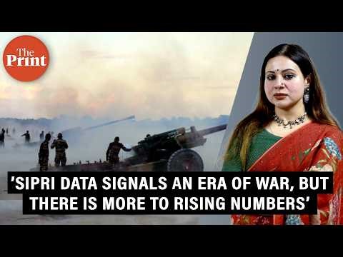 Leap in arms transfer shows this is era of war, but SIPRI data reveals more about military spending