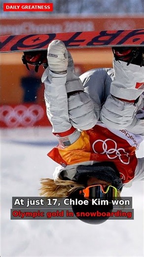17-Year-Old Chloe Kim Wins Olympic Gold in the Halfpipe! 🏂🥇