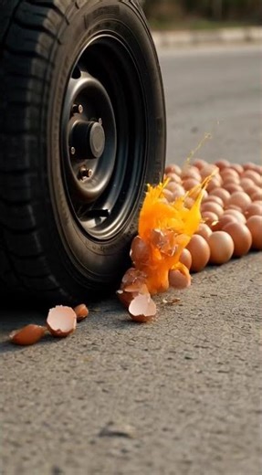 Hydraulic Press vs 100 EGG – Giant Explosion! #hydraulicpress #crushing #satisfying #asmr