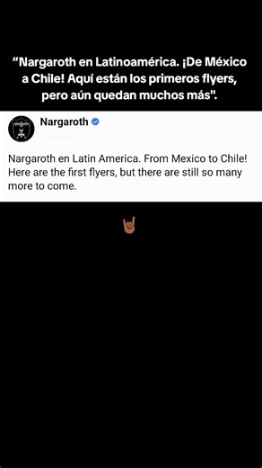 Nargaroth en Latinoamérica 2026: Concierto Imperdible