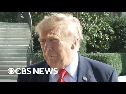Trump defends Ramaswamy ad, takes questions on midterms, Iran war and more