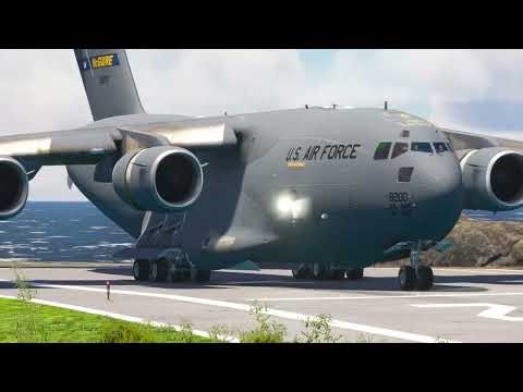USAF C-17 ROARS Into the Sky | Massive Takeoff Power! | MSFS 2020