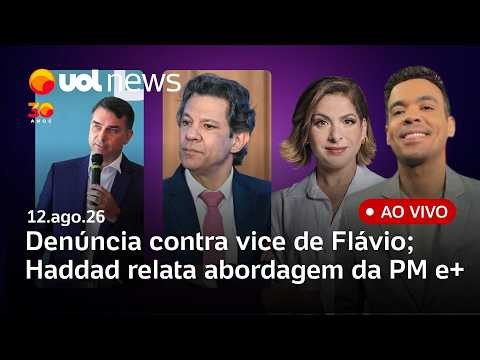 Vice de Flávio Bolsonaro: autor de acusação ameaçou Moraes; Haddad diz que PM perseguiu motorista e+