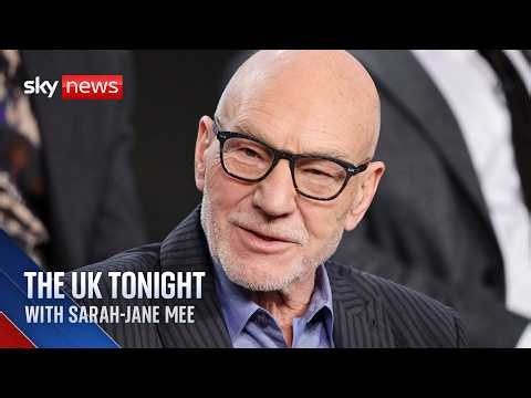 Tributes pour in after Sir Patrick Stewart's death | The UK Tonight with Sarah-Jane Mee