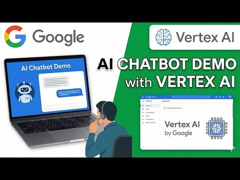 AI CHATBOT WITH VERTEX AI | DEMO | VERTEX AI | GOOGLE CLOUD | OM MAYEKAR 