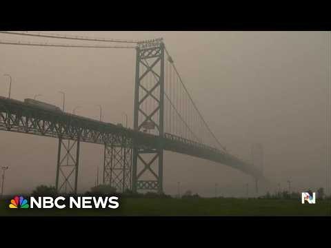Midwest sees world's worst air quality as wildfire smoke spreads