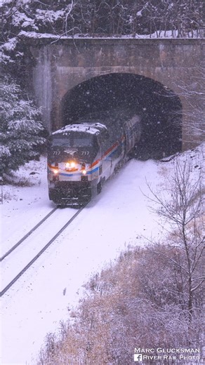 River Rail Photo on Instagram: "Amtrak Empire Service In The Snow (Garrison, NY) YouTube Video: https://youtu.be/Fz6IwZrSD2A Tuesday, December 2, 2025 Full resolution pics and prints: https://www.riverrailphoto.com/amtrak Like and follow on - Facebook: https://www.facebook.com/RiverRailPhoto/ Instagram: https://www.instagram.com/river_rail_photo Flickr: https://www.flickr.com/riverrailphoto/"