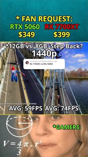 RX 7700 XT VS RTX 5060 — Upgrade or a Downgrade? FAN REQUEST 254