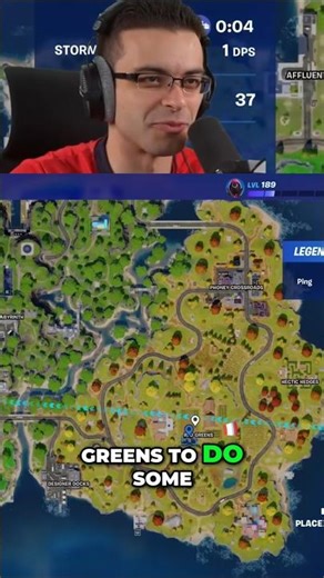 Red Light Green Light Easter Eggs: Fortnite Max Graphics Challenge #fortnite #glitchmoments #epic