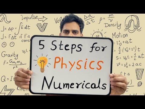 5 Steps to Solve any Physics Numerical | JEE Physics | NEET Physics