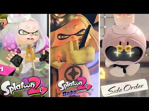 Evolution of Pearl in Splatoon Games (2017-2024)
