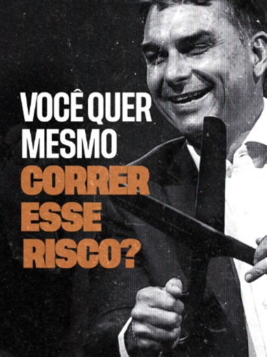 O plano de Flávio é acabar com a economia brasileira, mas, principalmente, acabar com o bolso do povo trabalhador! Tesouraço é o caminho do fracasso. É o caminho do fim de políticas essenciais para o povo, como os postos de saúde, a escola pública e até mesmo o Bolsa Família. Diga não às ideias macabras de Flávio Bolsonaro e diga sim à esperança de um Brasil melhor e gigante! Aperte o 13! ❤️⭐ _ Propaganda eleitoral - Coligação Brasil pronto pra mais: PSB/PDT/Federação Fé Brasil(PT/PCdoB/PV)/Fede