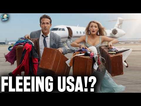 Blake Lively and Ryan Reynolds FLEEING to UK After Baldoni Lawsuit DESTROYS Her Career!?