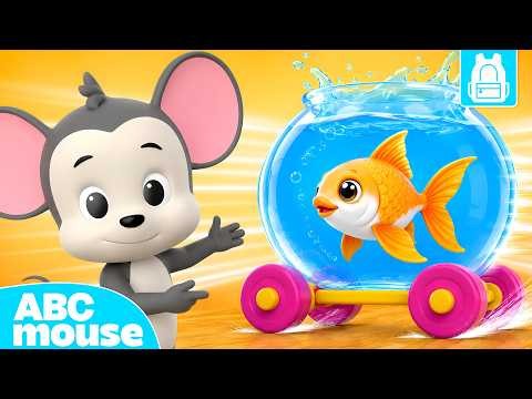 Hold On Tight, Fishy! 🐠🎢💦 | Simple Machines for Kids | ABCmouse Backpack Adventures for Kids 🎒