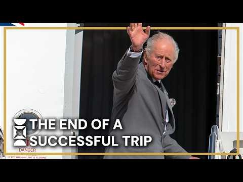 The King Departs The United States