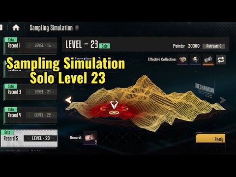 Mecharashi | Solo Level 23 Sampling Simulation 