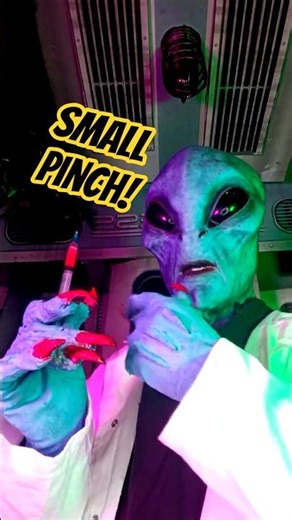 This Is a Routine Alien Abduction. Do Not Resist. #alien #shorts #medicalroleplay