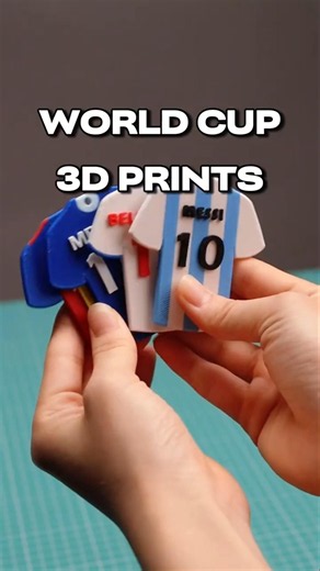 3 football prints worth making⚽ #3dprinting #worldcup #football