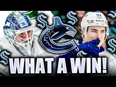KEVIN LANKINEN & LIAM OHGREN ARE UNSTOPPABLE: CANUCKS WIN VS THE SEATTLE KRAKEN