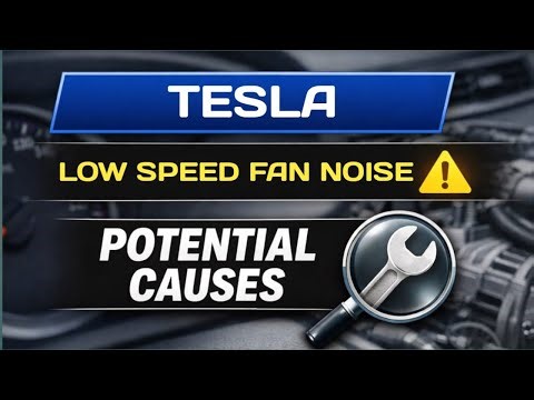 Tesla HVAC System Produces Fan Noise at Low Speed – What Could Be Causing It