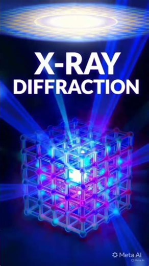 X-Ray diffraction||Animation videos||X-ray diffraction Animation video.#education #shorts #animation