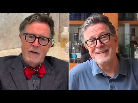 Stephen Colbert Unveils Bold New Look as He Accepts TCA Awards for ‘Late Show’