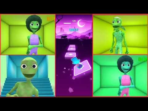👽 Alien Dance Battle! Funny Green Alien vs Blue Alien Dance Challenge 😂🔥