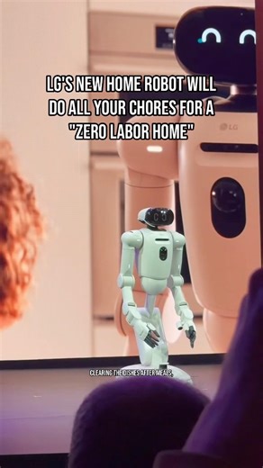 LG CLOiD Home Chore Robot Revealed @ CES 2026!