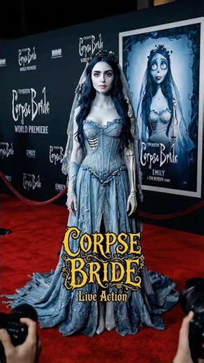 Corpse Bride Live-ActionCast Premiere #corpsebride #liveaction