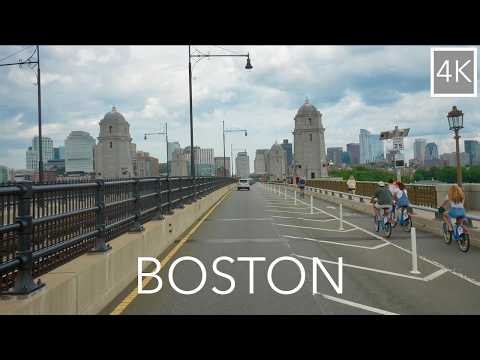 Boston, Massachusetts 4K Drive | Exploring the Athens of America