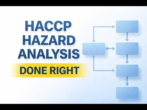 HACCP Hazard Analysis Explained (Real Example from Food Manufacturing)