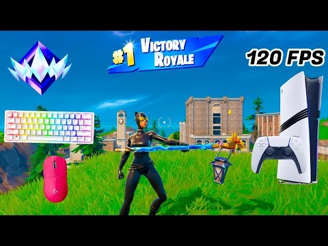 Fortnite Unreal Ranked Reload On PS5 Pro | Keyboard & Mouse Gameplay | 120 FPS | 4K