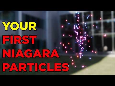 Make your FIRST Niagara particles - Make your First Game in Unreal Engine #32